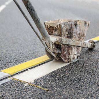 Belijning aanbrengen