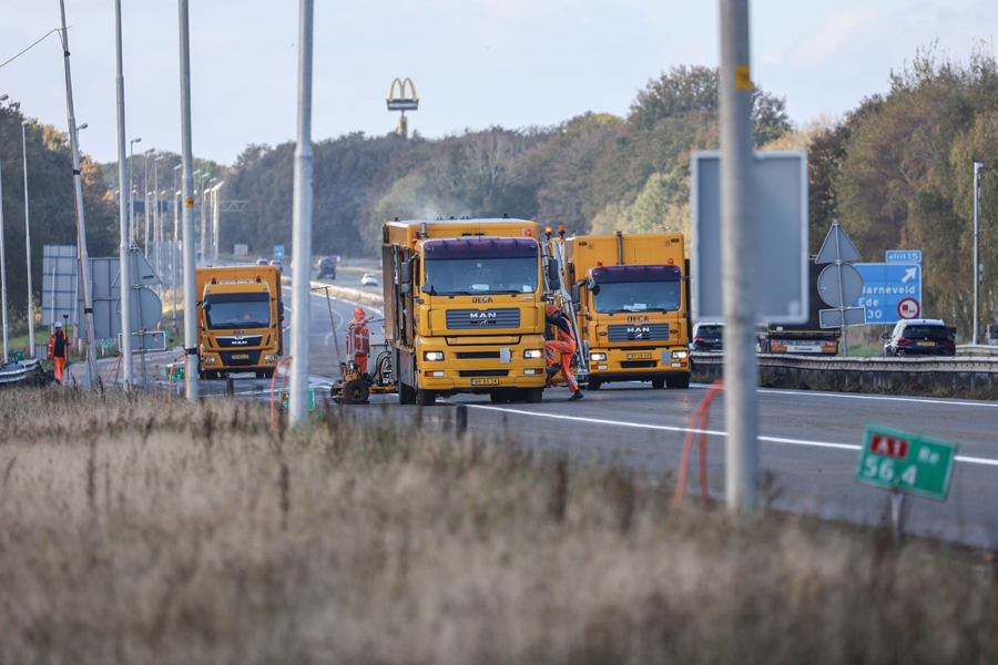Wegmarkeringen A1 Rijkswaterstaat Wegmarkeringen A1 Rijkswaterstaat