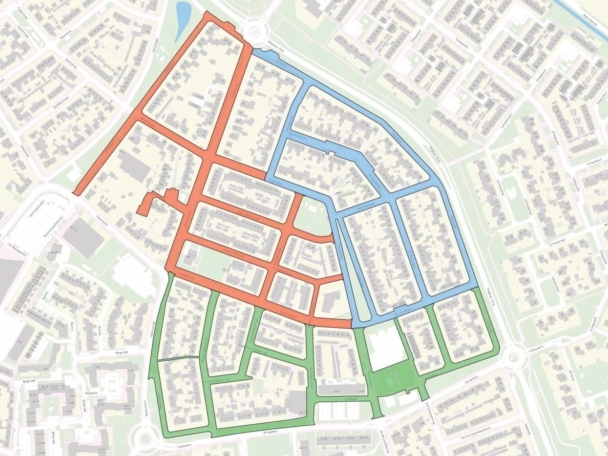 Schrijvershoek faseringskaart