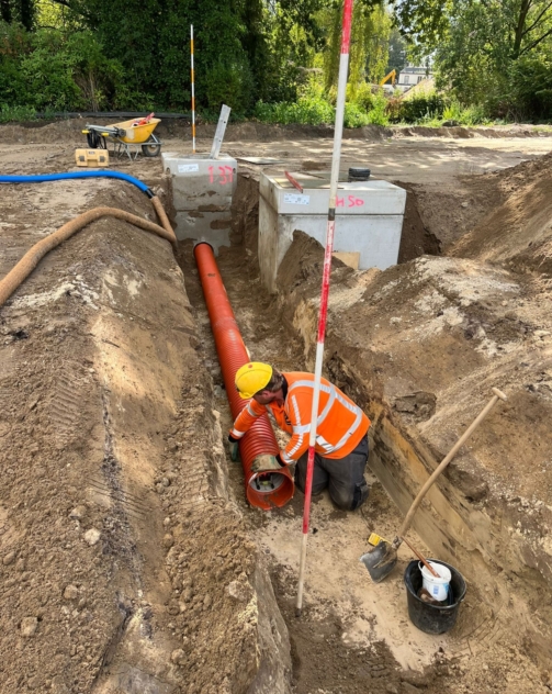 Bouwrijp maken De Wellen Apeldoorn 1