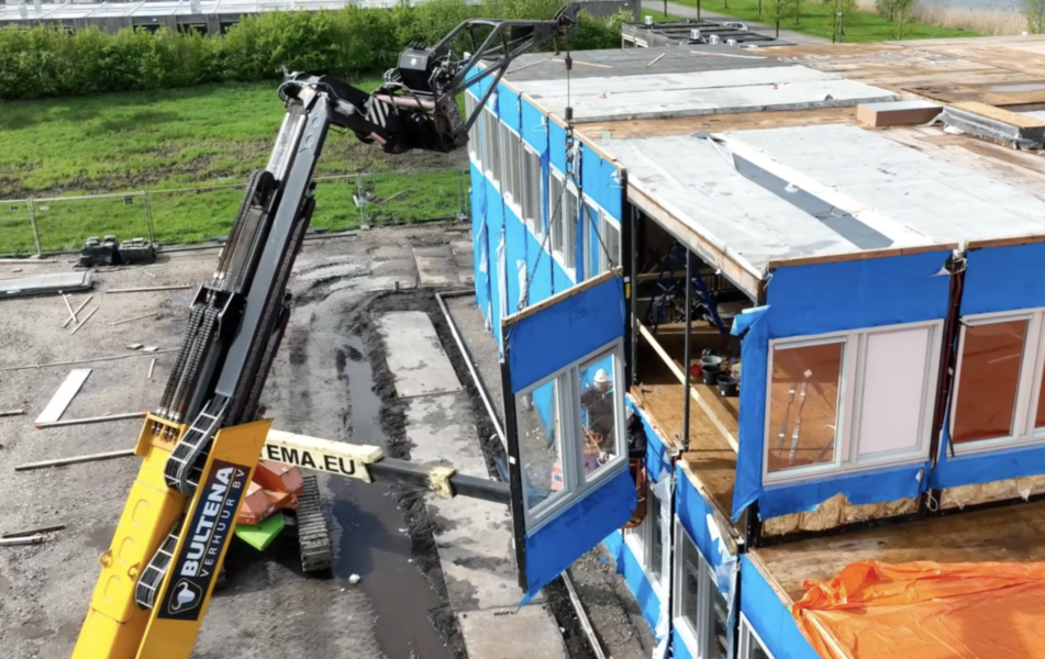 Werkzaamheden UMCG T4 gebouw