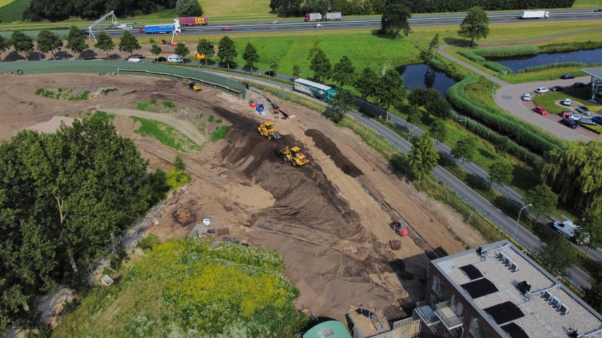 Geluidswal Nijkerk 2