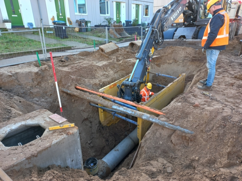 Ondergrondse werkzaamheden Jerusalembuurt Nijmegen