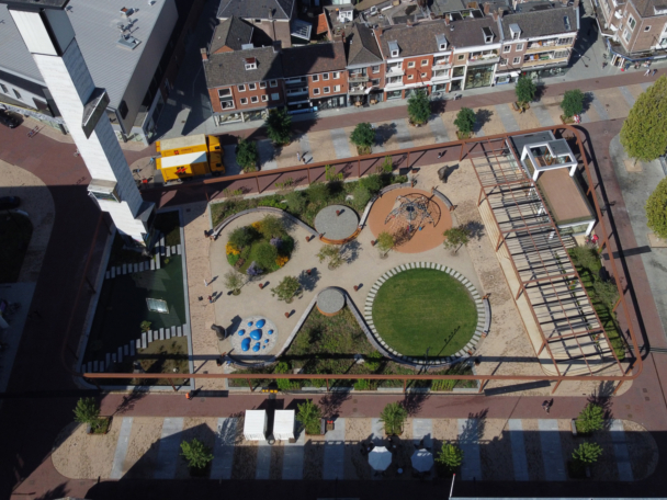 Eindresultaat marktplein Hengelo