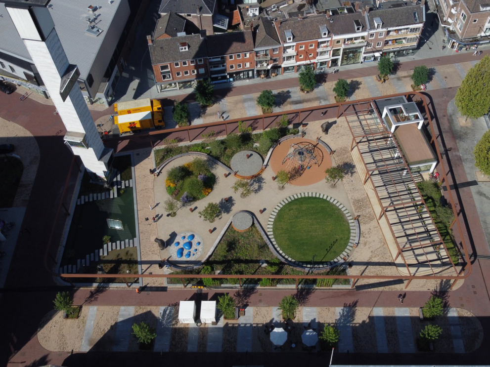Eindresultaat marktplein Hengelo