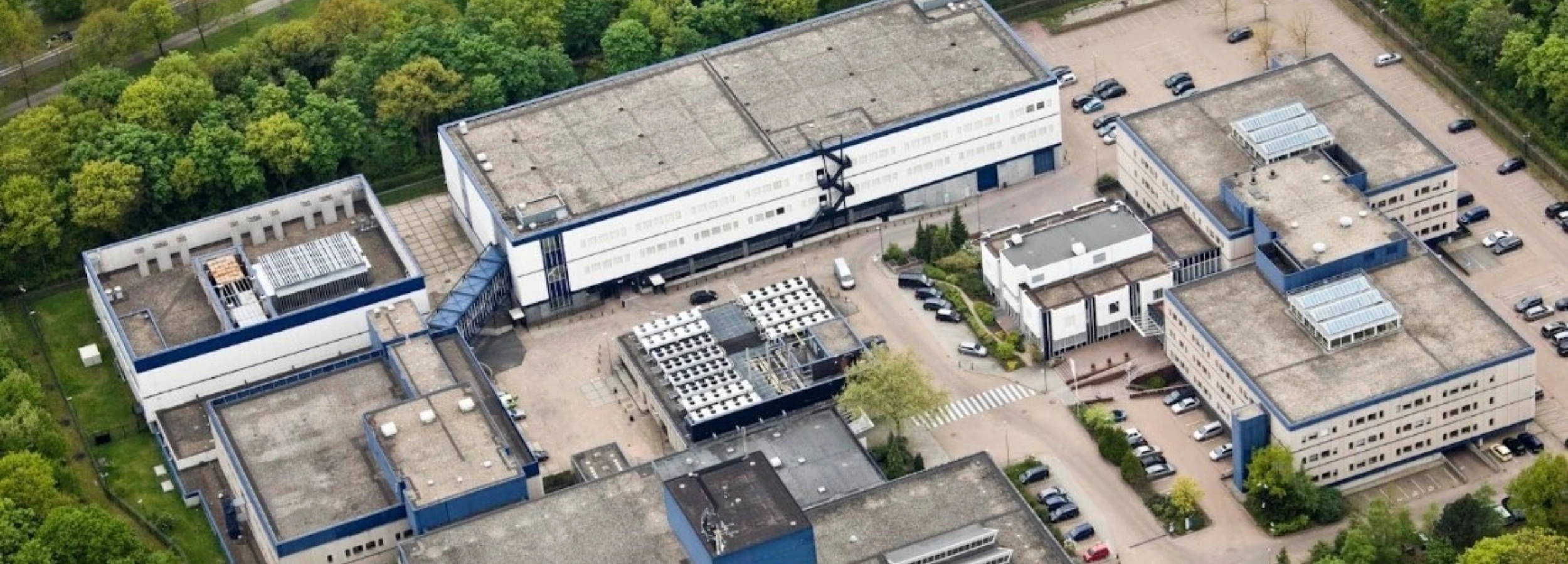 Luchtfoto datacentrum Rabobank Zeist