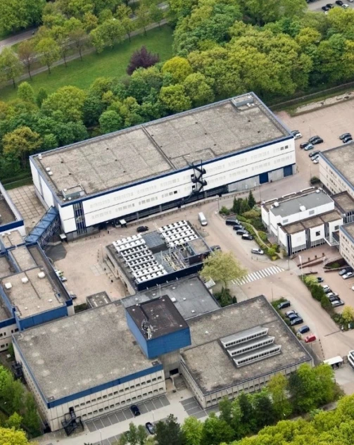 Luchtfoto datacentrum Rabobank Zeist