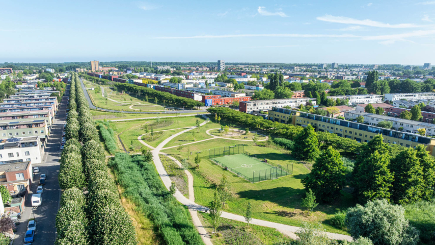 Regenboogbuurt stadspark