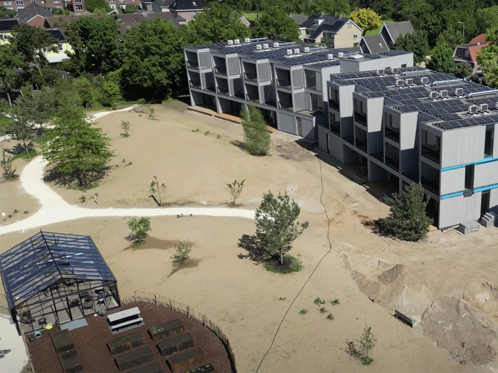 Rivierduinen bovenaanzicht