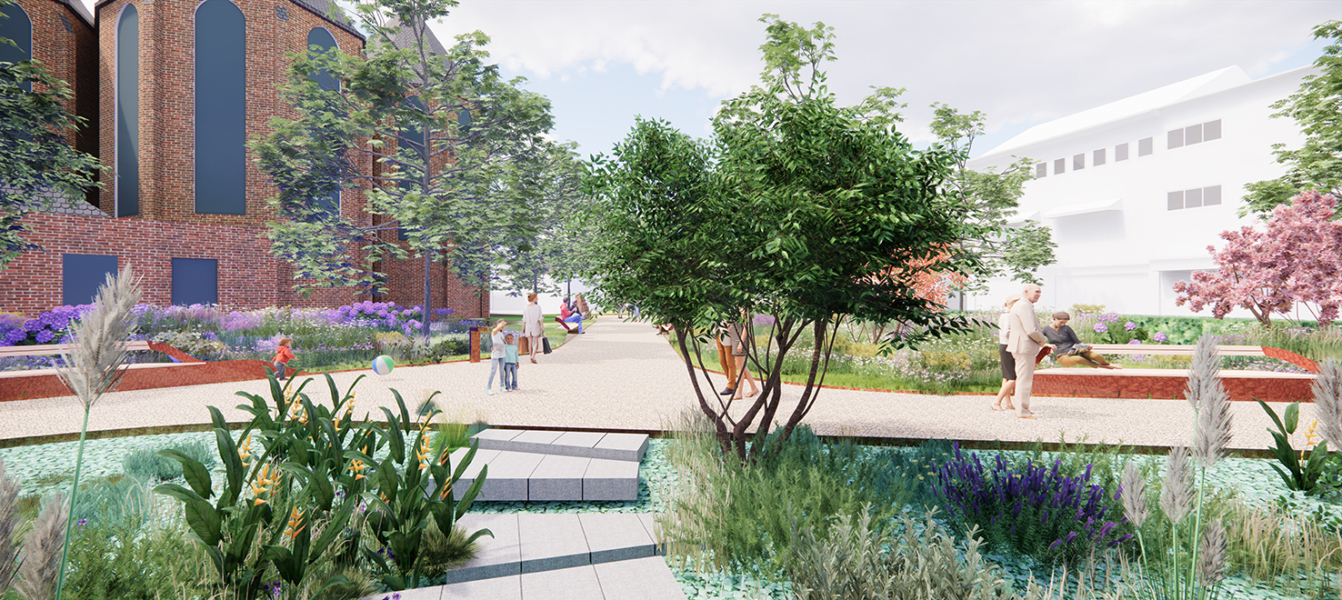 Impressie Wetplein Hengelo