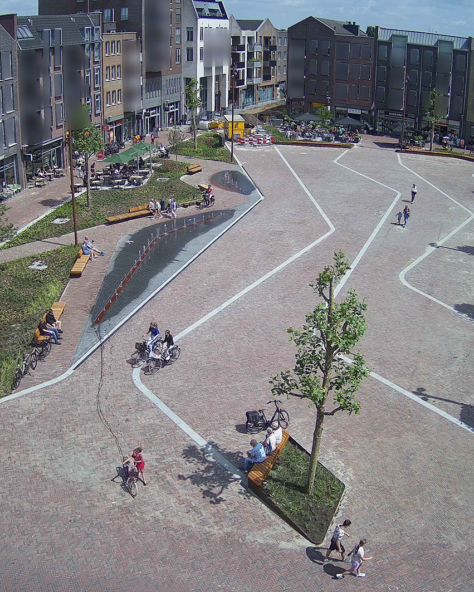 Marktplein Hardenberg overzicht2 Marktplein Hardenberg overzicht2