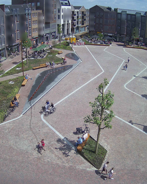 Marktplein Hardenberg overzicht2 Marktplein Hardenberg overzicht2