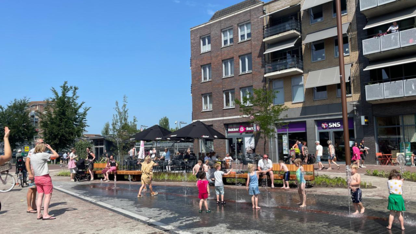 Marktplein Hardenberg fonteinen Marktplein Hardenberg fonteinen