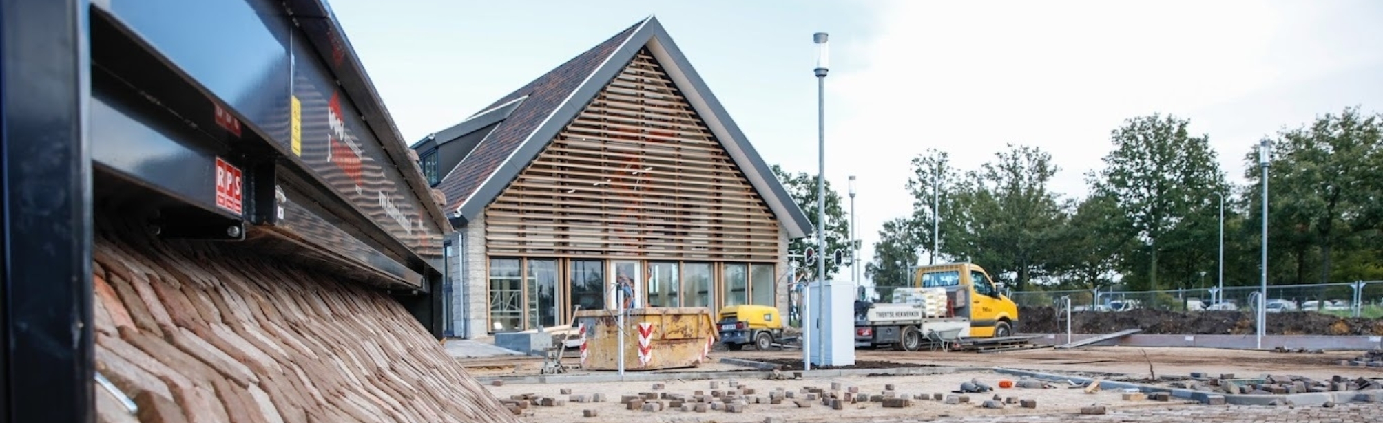 Nieuwbouw Borne bestrating