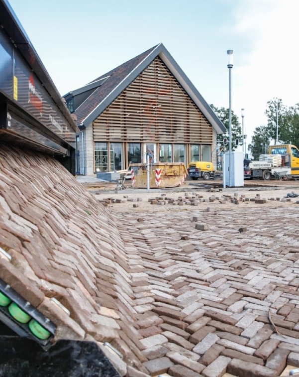 Nieuwbouw Borne bestrating