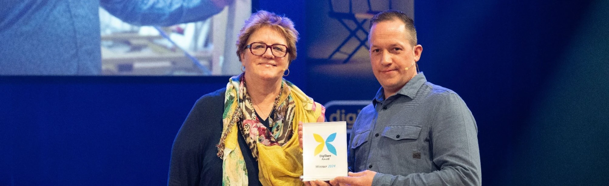 Digi Dare Award 2024 Titia en Maurits