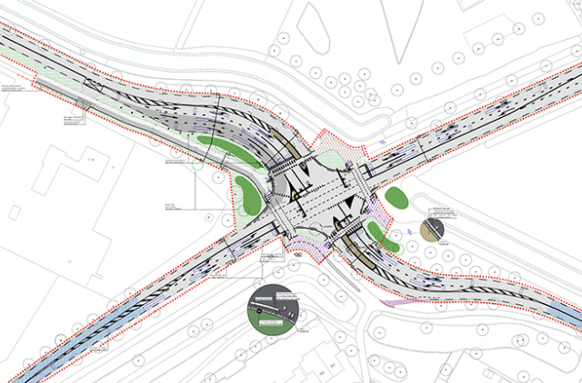 Ontwerp nieuwe kruising Duiven Ontwerp nieuwe kruising Duiven
