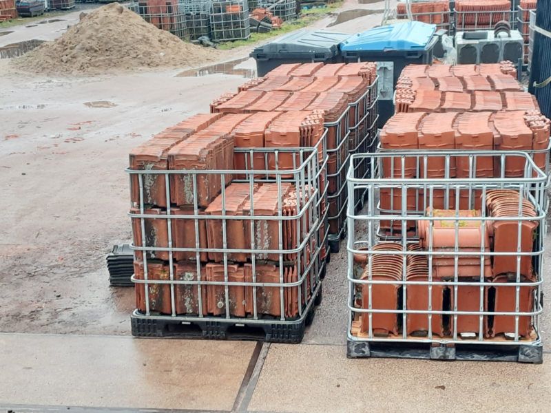 Hergebruik dakpannen