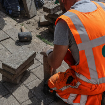 Onderhoud stratenmaker