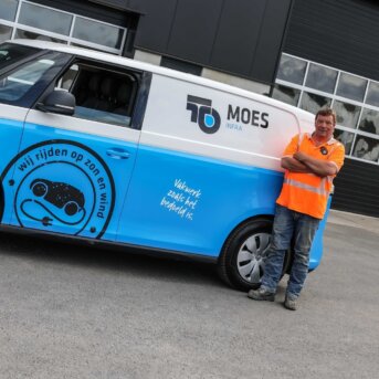 Duurzame bus Moes