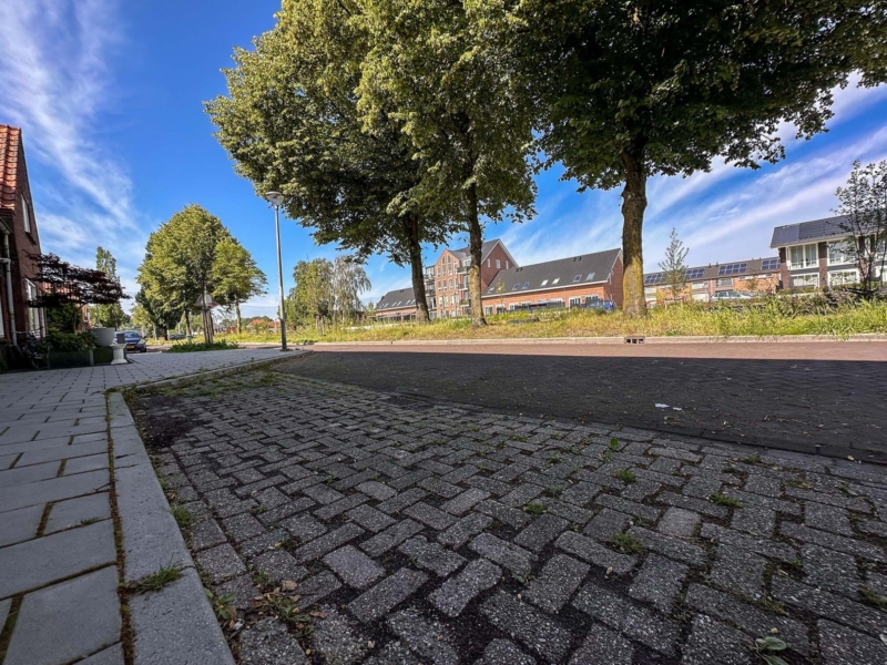 Straatwerk parkeerhavens