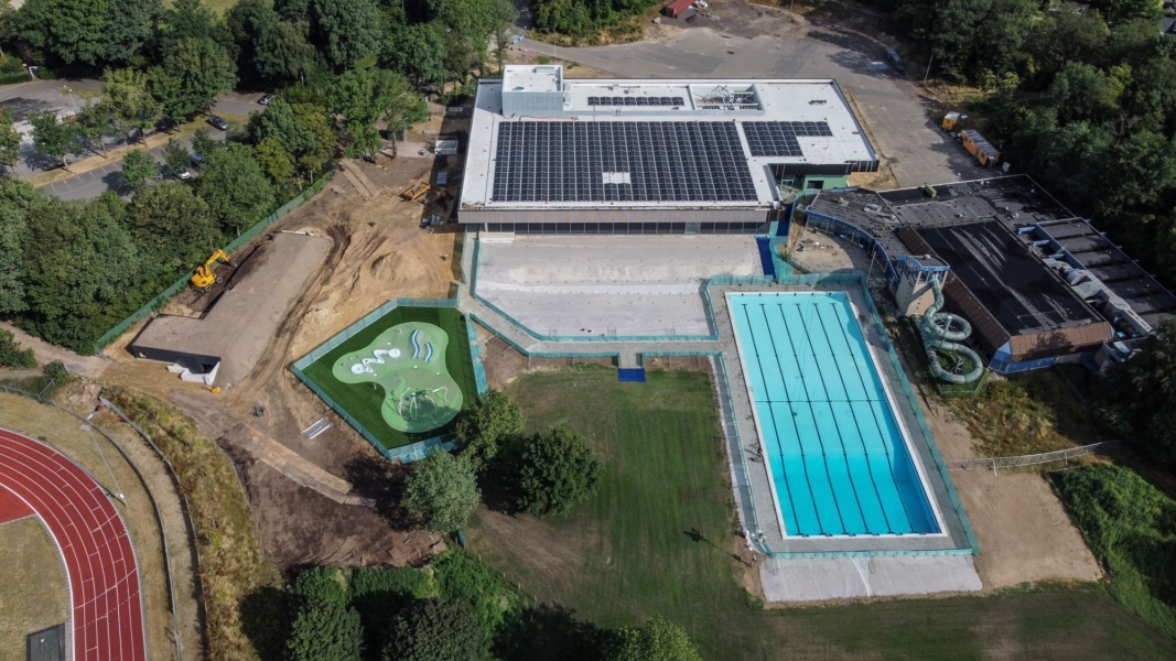 De Koerbelt bovenaanzicht