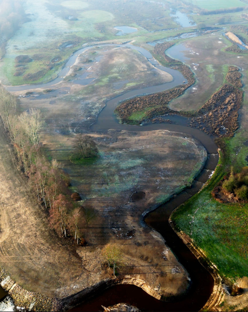 Archemermaten Vistrap Bovenaanzicht