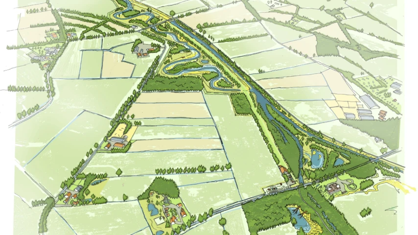 Tekening Stokkenspiek Vechtstromen
