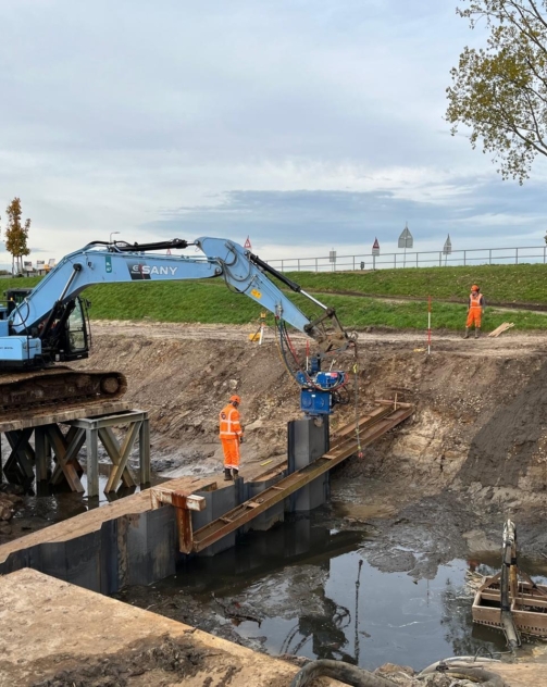 Vispassage stuw Marienberg