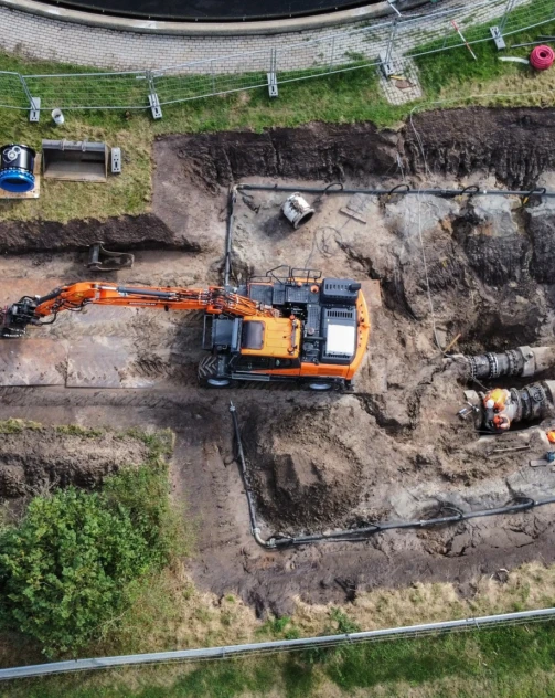 Waterzuivering Hardenberg drone