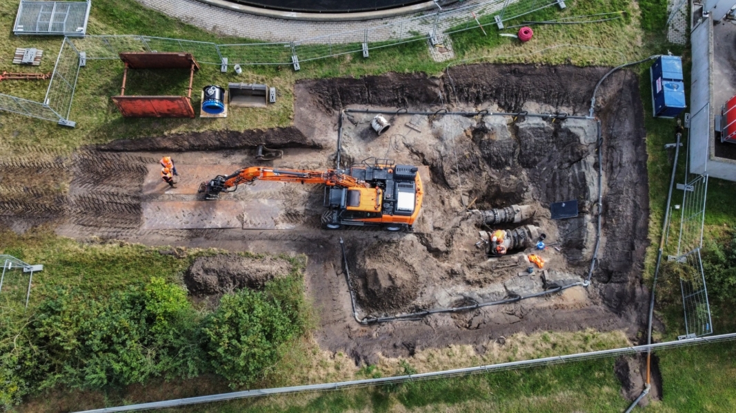 Waterzuivering Hardenberg drone