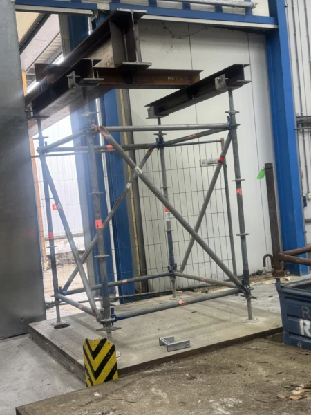 Draagconstructie zijkant Amsma