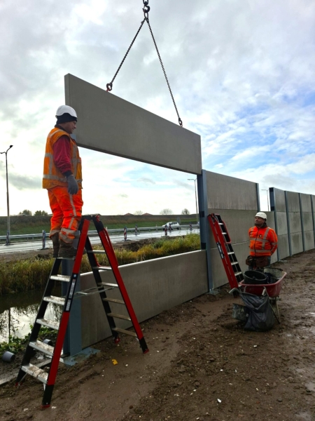 Zichtscherm plaatsen