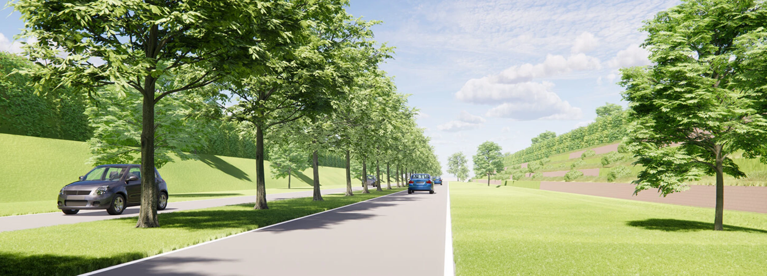 Geluidswallen Doornsteeg Nijkerk 2