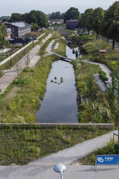 Bovenaanzicht Spoorpark Goor Bovenaanzicht Spoorpark Goor