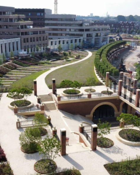 Plantsoen van boedapest